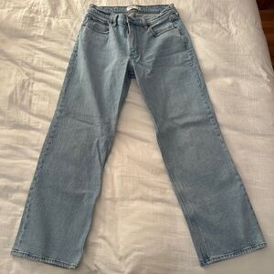 Abercrombie baggy low rise jeans